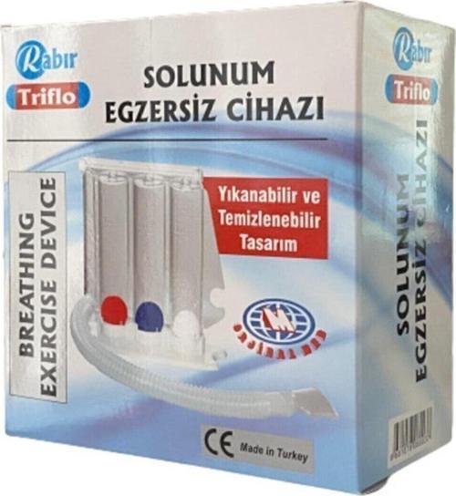 Triflo Solunum Egzersiz Cihazı 3 Top Üfleme Topu Nefes Egzersizi