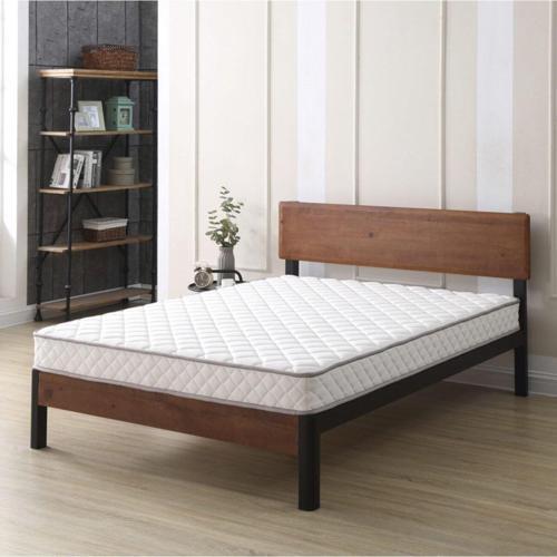 Beyaz Avocado Cotton Kumaş Yaylı Lüx Soft Ortopedik Yatak 90x190 cm