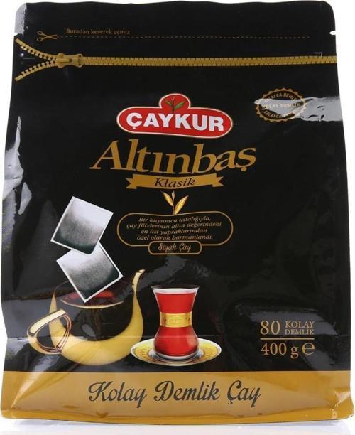 Altınbaş 400Gr 80Adet Demlik Poşet Çay