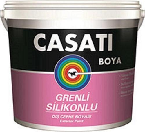 Grenli Silikonlu Dış Cephe Boya 25 Kg Antrasit Gri Ral 7016