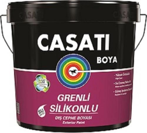 Grenli Silikonlu Dış Cephe Boyası 25 Kg Beyaz
