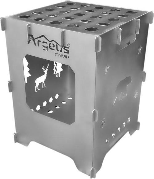 Ateş Kutusu Krom 25*25*35 cm (ARG-002)