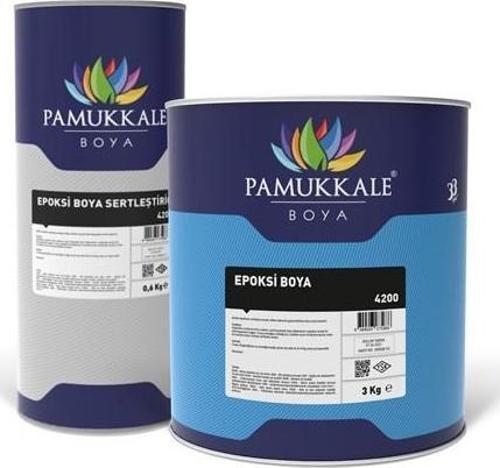 4200 Epoksi Boya 3 Kg+0.6 Kg Beyaz