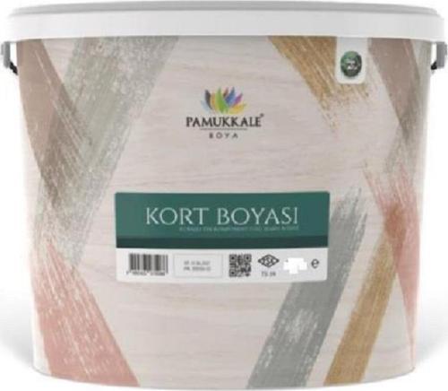 Silikonlu Tenis Kort Boyası 20 Kg Antrasit Gri Ral 7016