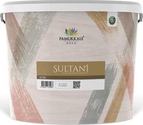 Sultani Su Bazlı Metalik Dekoratif Boya 2.5 Lt Altın