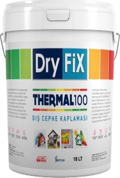 Thermal 100 Isı Yalıtım Kaplaması 18 Lt Beyaz