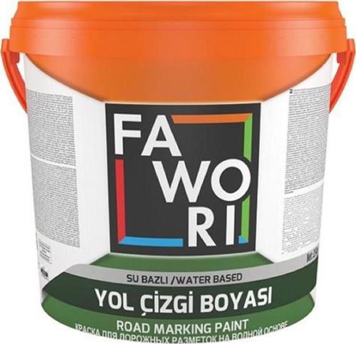 Yol Çizgi Boyası Su Bazlı 25 Kg Sarı