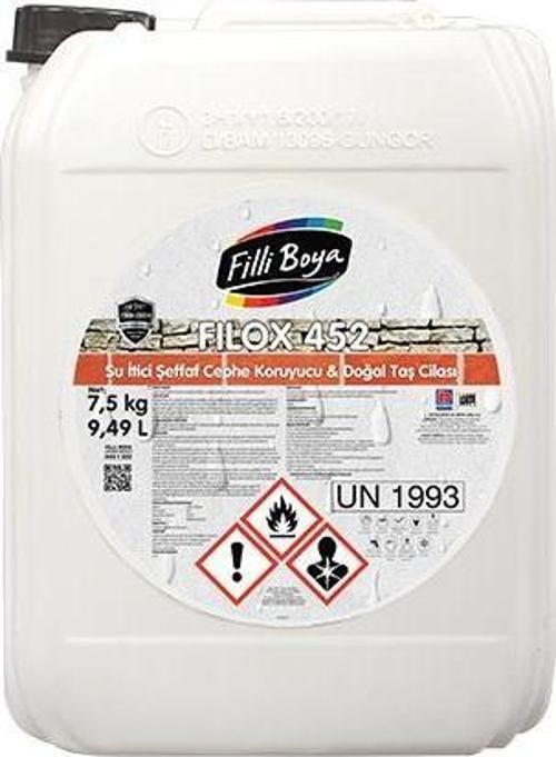 Filox 452 Solvent Bazlı Doğal Taş Cilası 0.75 Kg