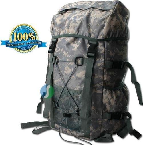 Ventura 75 LT. Gri Dijital Kamuflaj Sırt Çantası (HH06382)