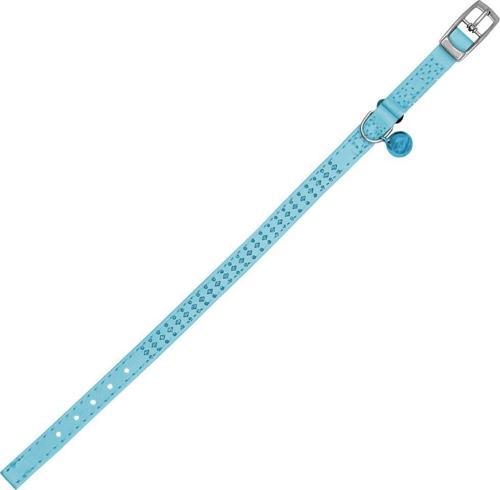 PC-13 Taşlı Kedi-Köpek Tasması 10mm*30cm Mavi