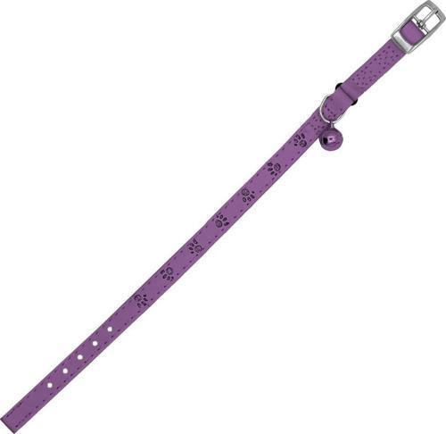 PC-16 Pati Baskılı Kedi-Köpek Tasması 10mm*30cm Mor