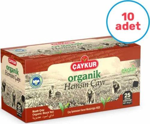 10 Adet Organik Hemşin Süzen Bardak Poşet Çay 25'Li
