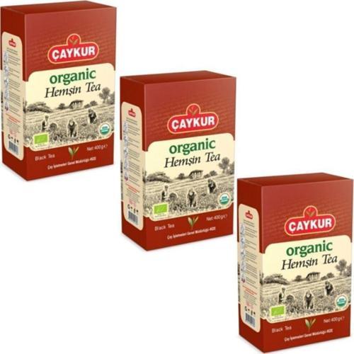 3 Adet Organik Hemşin Çayı 400 Gr Karton Kutu