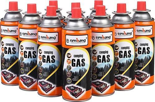 Kamp Ocak Gazı Valfli Kartuş 227gr - 10 Adet