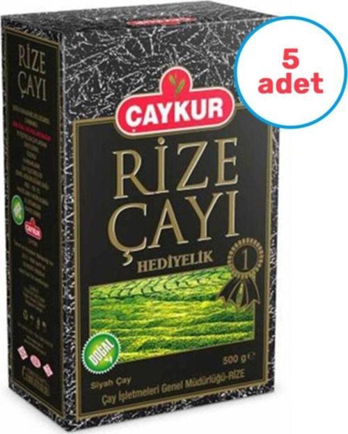 5 Adet Hediyelik Rize Çayı 500 Gr