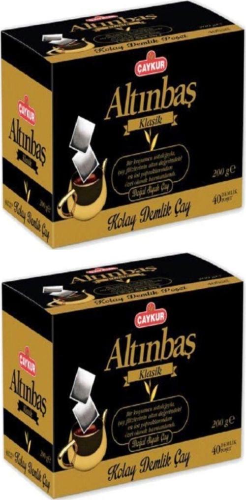Altınbaş Klasik Kolay Demlik Çay 40'Lı 2Li Paket