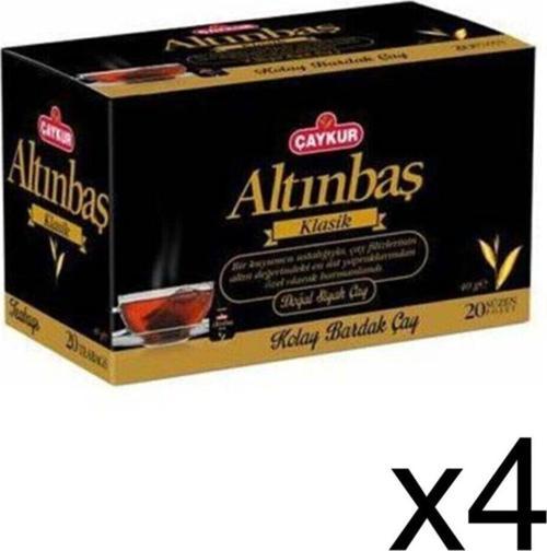 Altınbaş Süzen Bardak Poşet Çay 40 Gr 4'Lü