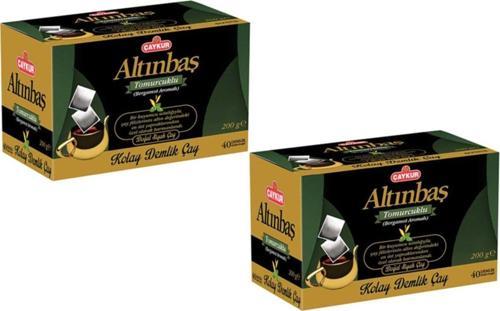 Altınbaş Tomurcuklu Demlik Poşet Çay 2'Li 200 Gr X 2 Adet