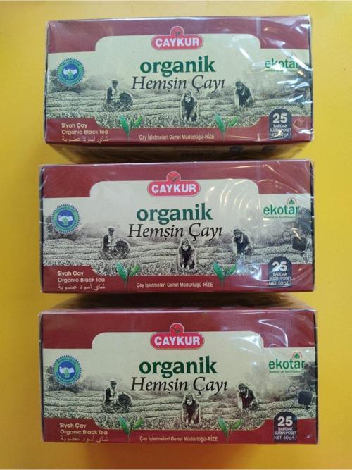 Organik Hemşin Çayı 25Li, 3 Paket