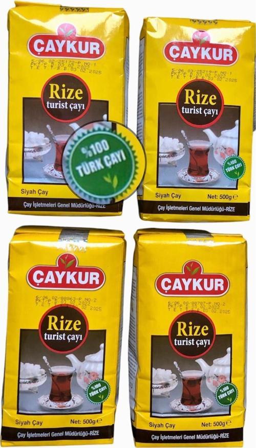 Rize Turist Siyah Çay 500  gr/Paket X 4 Paket