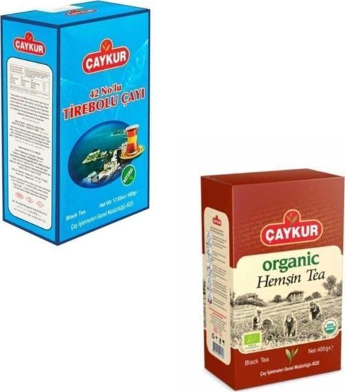 Organik Hemşin Çayı Ve 42 Nolu Tirebolu Çayı Özel Keyif Paketi 2'Li Karton Kutu