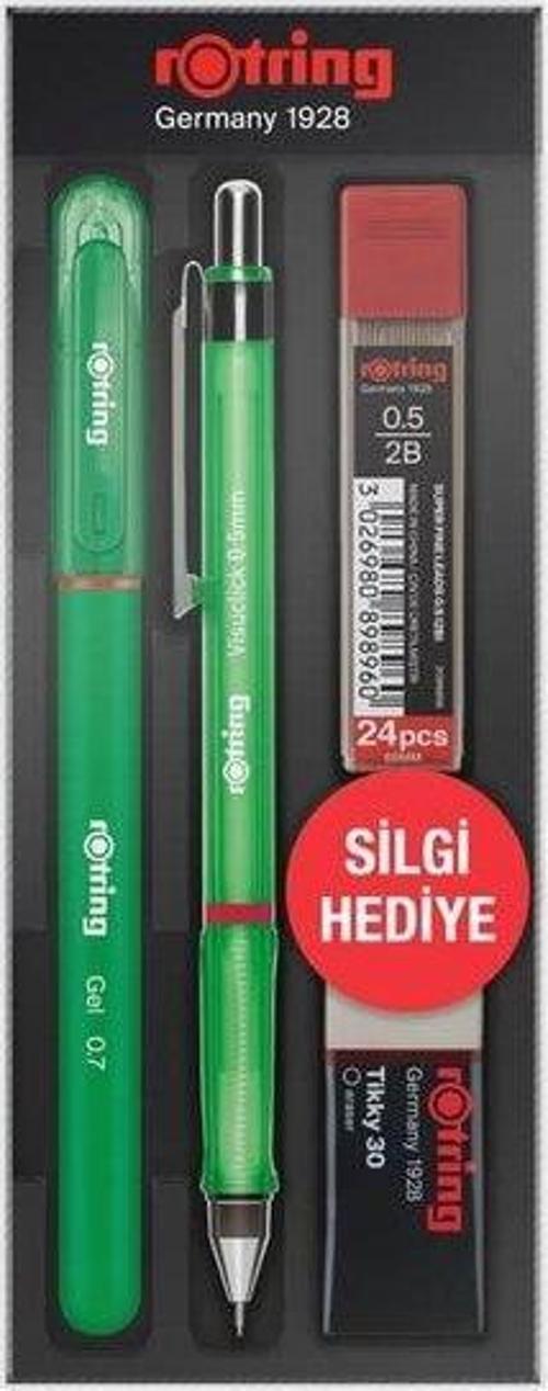 Visuclick Jel 0.5 mm Yeşil Okul Seti
