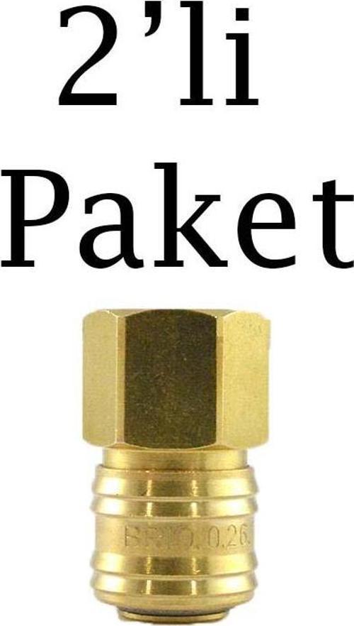 Hava Hortum Dişi Gövde Kamalı 1/2