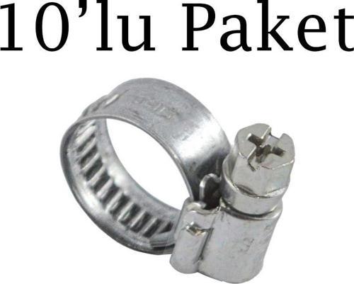 Kelepçe Hortum 8-16 B9/W1 10'lu Paket