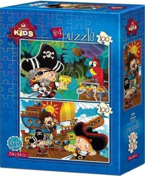 Art Çocuk Puzzle Korsanlar 2x100 Parça 5640