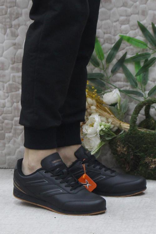 Blande Pu Siyah Rahat  Ürün Erkek Spor Ayakkabı