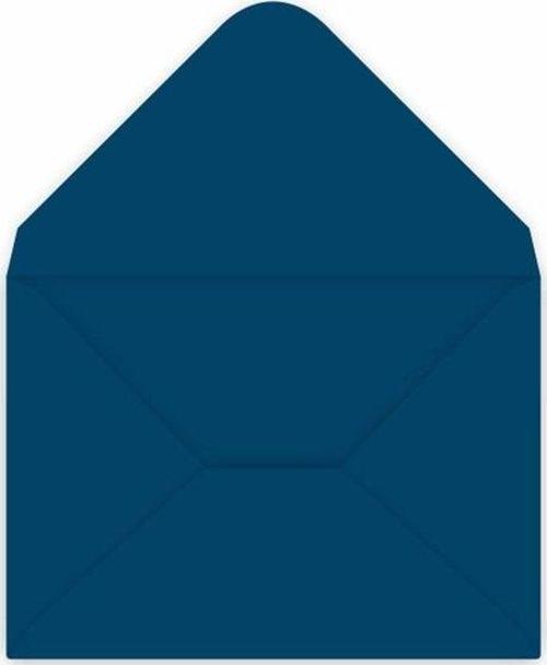 6 Adet Lacivert Zarf