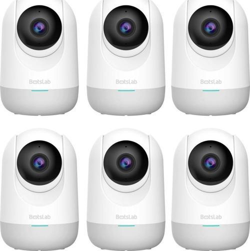 Botslab 360+ C211 2K Pro Medium Bundle WiFi 360° Güvenlik Kamerası Bebek Monitörü Evcil Hayvan Kamerası IP Kamera 6'Lı