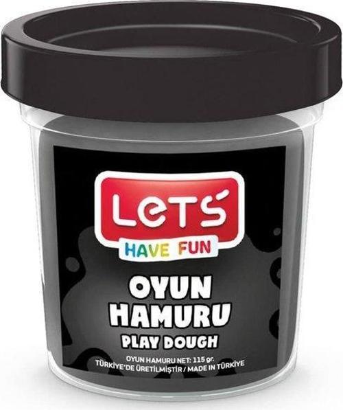 Şeffaf Bardak Oyun Hamuru Siyah L8440-10
