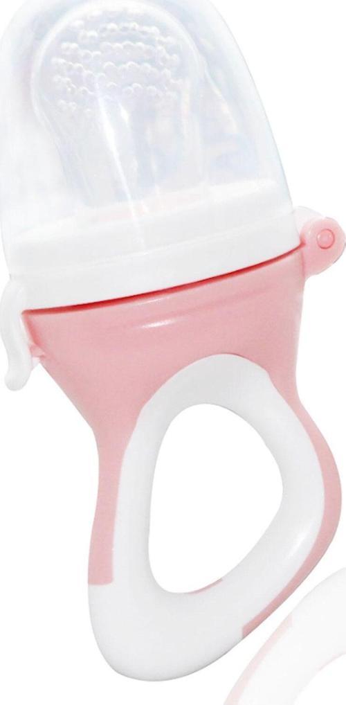 Silikon Uçlu Meyve Sebze Emziği Pembe