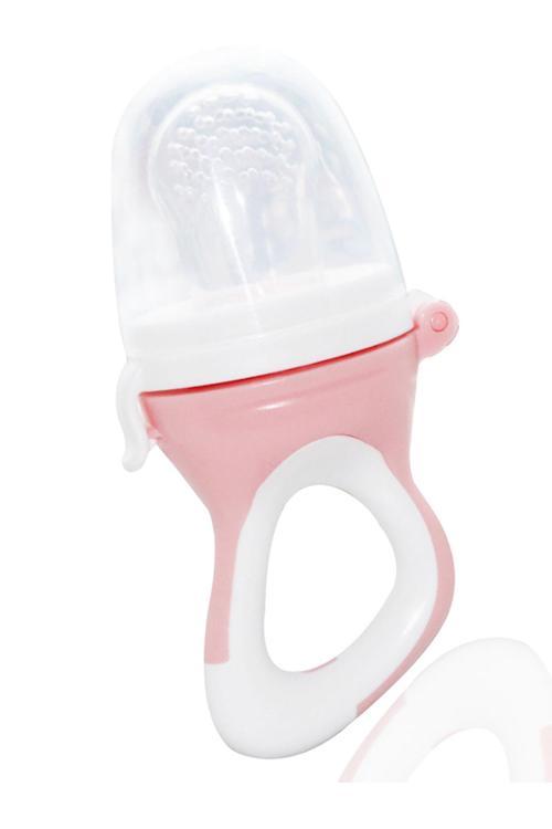 Silikon Uçlu Meyve Sebze Emziği Pembe