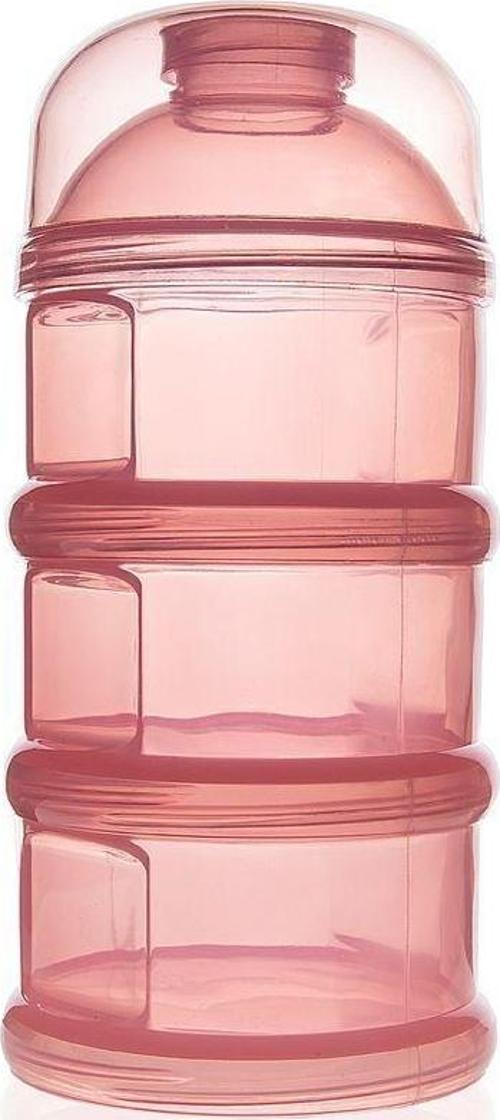 Katlı Toz Mama Kabı Pembe