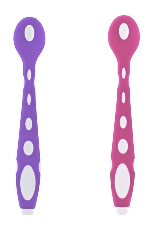 Yumuşak Uçlu Mama Kaşığı Mor