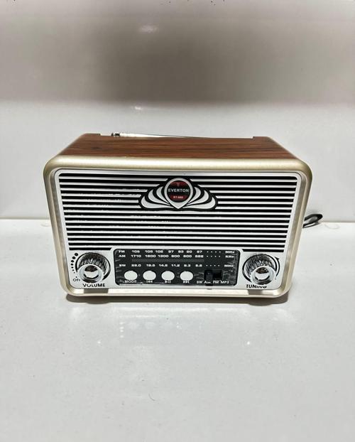 Rt-660 Bluetooth Fm-Usb-Tf-Aux Şarjlı Nostaljik Radyo