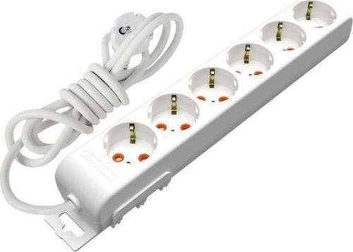 Ri-Tech 6 Lı 2 Metre Topraklı Grup Priz
