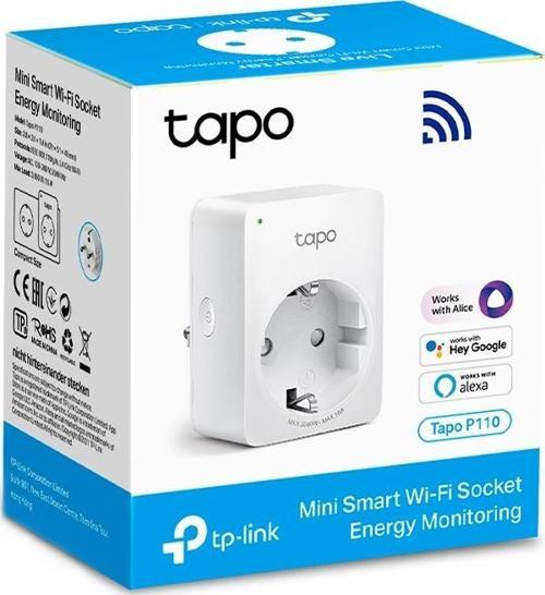 Tapo P110 Mini Wi-Fi Akıllı Priz Dörtlü Paket