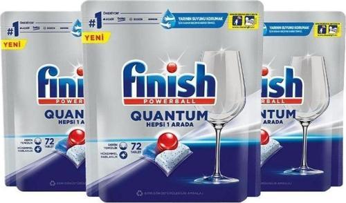 Quantum Hepsi 1 Arada 72'Li Bulaşık Tableti X 3
