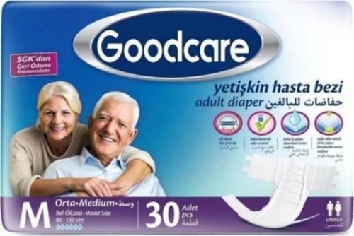 Belbantlı Hasta Bezi Medium M 30'Lu