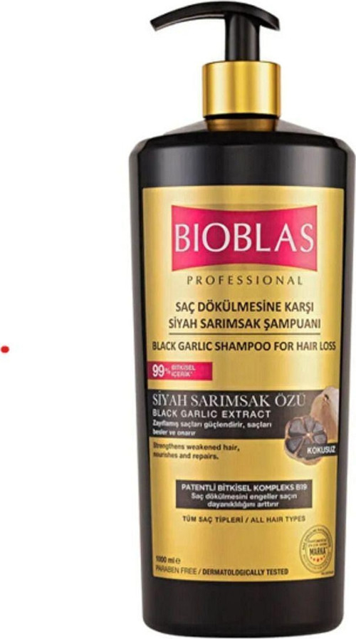 Bıoblas Şampuan 1000Ml Siyah Sarımsak