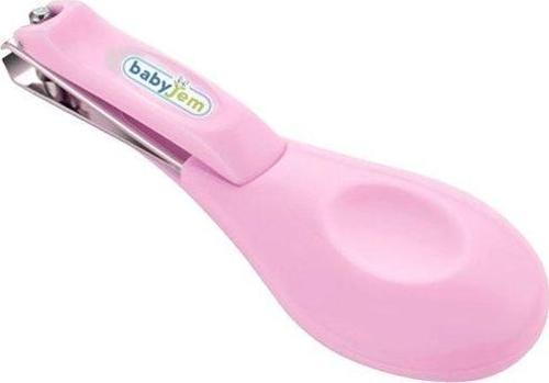 Bebek Kolay Kavrama Çıtçıt Tırnak Makası Pembe
