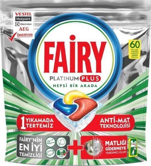 Faıry Platınum Plus Bulasık Makınası Kapsulu 60Lı