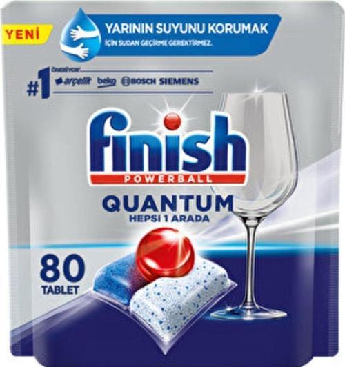 5 Adet Quantum Hepsi 1 Arada Bulaşık Makinesi Deterjanı 80 Tablet