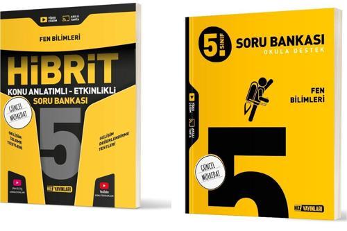 Hız 2025 5. Sınıf Fen Bilimleri Soru + Hibrit - Konu Seti 2 Kitap
