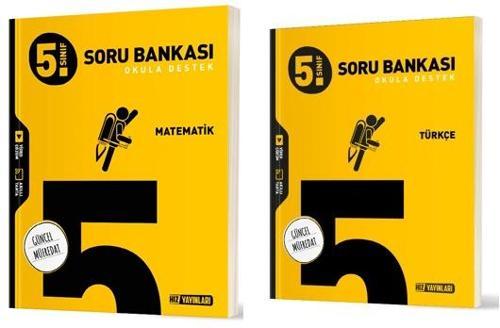 Hız 2025 5. Sınıf Matematik + Türkçe Soru Seti 2 Kitap