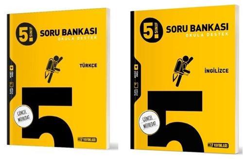 Hız 2025 5. Sınıf Türkçe + İngilizce Soru Seti 2 Kitap
