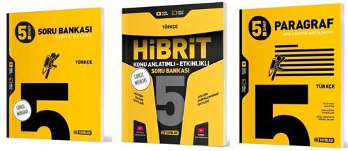Hız 2025 5. Sınıf Türkçe + Paragraf Soru + Hibrit - Konu Seti 3 Kitap